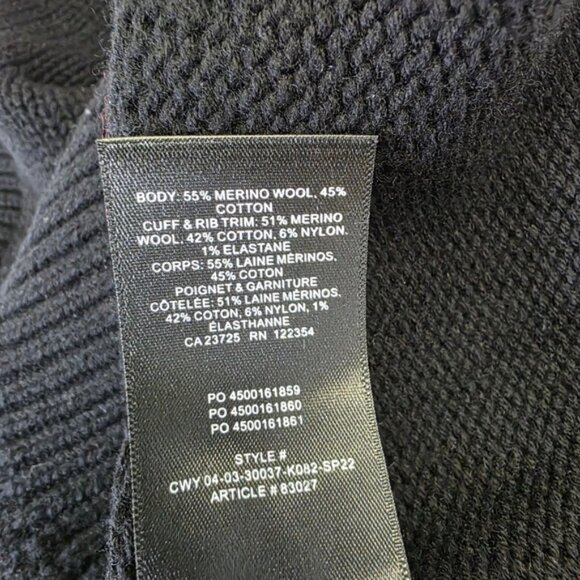 Wilfred Knit crew neck wool Vest - Picture 2 of 6